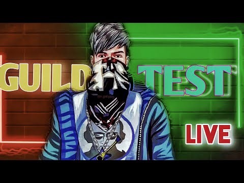 Free Fire Live Guild Test 🏆1 vS 4 Hardest Test #freefiremax #guildtestlive