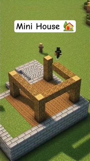 🔨 "Simple & Cute Minecraft House Idea 🏠"#shorts #minecraft #tutorial #housedesign