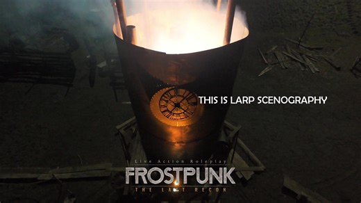 31 reactions | The location for The Last Recon - LARP set in the world of Frostpunk is truly immersive! Building the generator was a challenge, but the result was worth it.  | LarpVenture | Facebook