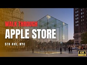 Inside the 5th Ave Apple Store | Stunning Design & Tech