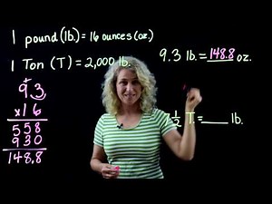 How to Convert Tenths of a Pound to Ounces