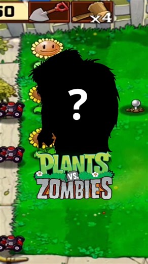 El zombie más raro de Plants vs Zombies 💀 #shorts