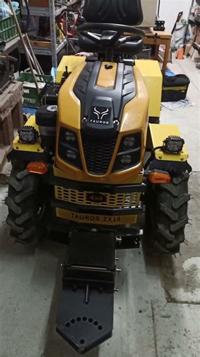 Úpravy malotraktoru Tauros ZX18 4x4 verze G2.
