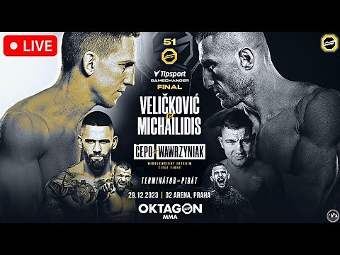 OKTAGON 51: Tipsport Gamechanger Final | LIVE STREAM | MMA Fight Companion | Prague DAZN & OKMMA TV
