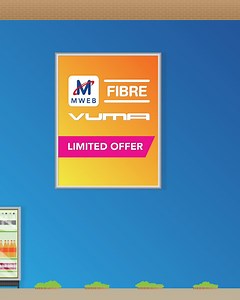 Free Installation, Connection & Router with MWEB Fibre & Vumatel. Check your coverage now. T&Cs apply | MWEB