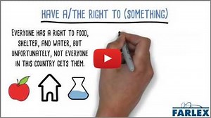 you have the right to it