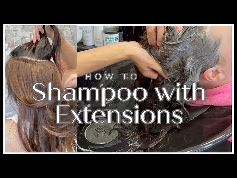 HOW TO Shampoo your Extensions - detailed tutorial // Wholy Hair