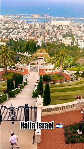 "Haifa: Where the mountains meet the sea, and history blends with modernity. 🌊🏞️ #israel #travel
