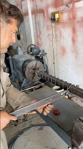 25-Inch Long Spring Manufacturing Process | Heavy Duty Spring Making