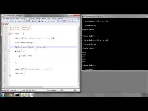 Beginning C Programming - Part 8 - User Input with fgets() and strncmp()