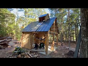 Building a Homemade Maple Sugar Shack update