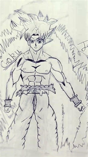 #drawing the sketch drawing of Anime very danger drawing please like and subscribe