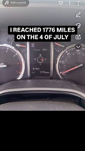 23K views · 29 reactions | Crazy coincidence in mileage one of our guys got on their 4Runner hitting 1776 miles on it on the 4th of July  What mileage is your 4Runner at? | 4Runner Lifestyle | Facebook
