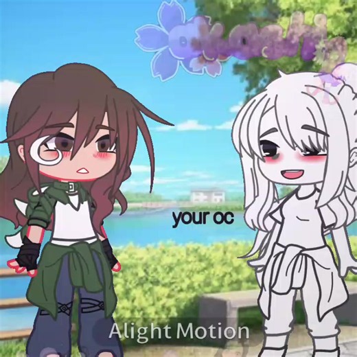 Gabriela collab gacha: Collab de 2 personnes (Gacha Life/Club)