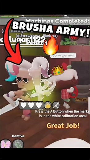 Brusha Army Jumpscares Cosmo Extracting In Dandys World New Update #roblox #dandysworld #update