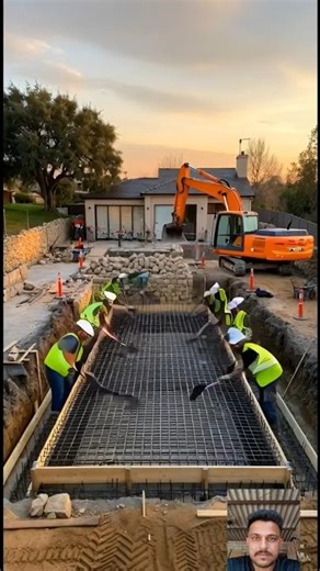 Backyard Transformation You Won’t Believe 🌿 Infinity Pool Build#BackyardTransformation#InfinityPool