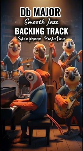 Smooth Jazz Backing Track in Db Major | Lofi Jazz Loop Play Along | Sax Practice #jazz #music
