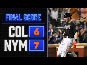 Mets Walk-Off Winner vs. Rockies