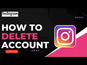 How To Delete Instagram Account !