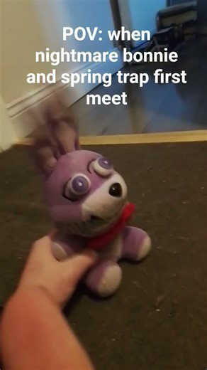 when nightmare bonnie and springtrap first meet