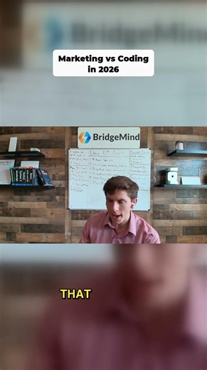 Marketing in 2026 will matter more than anything else because anybody can code.