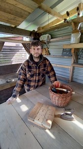 Do you believe this is luck, synchronicity, law of attraction, manifestation, or maybe I'm just a jammy bar steward? 😂 . Last week I started converting our old field kitchen into a sheltered workshop space for my upcoming events... . A few days after I began, this beautiful old work bench and a load of builders boards got dropped off at our place for firewood... . My first workshop is this coming weekend 🙌 . . . #workshop #teach #luck #synchronicity #lawofattraction #manifest #worksbench #wood