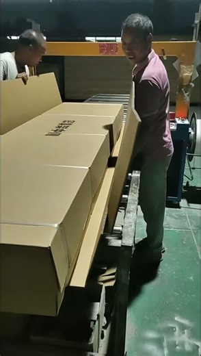 Compact Shelving Unit Carton Packaging Process