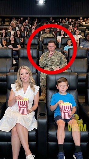 Popcorn Tossed In A Cinema Hides A Father's Homecoming