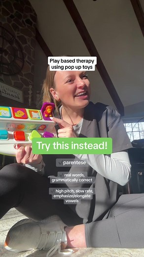 Encouraging Speech Development with Pop-Up Toys