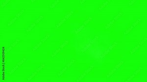 Realistic explosion on green screen background, chroma key, 4K