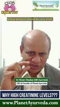 What are High Creatinine Levels? What Daily Routine Mistakes cause Kidney Problems, Damage/ Failure?