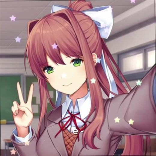 JUST MONIKA #monikaddlc #dokidokiliteratureclub