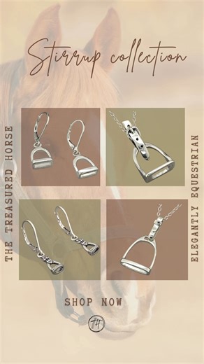 Our beautiful equestrian collection is born from a love of horses and the stories they hold. ❤️ Every piece is carefully crafted to stand the test of time. ✨ Shop the collection today! | The Treasured Horse