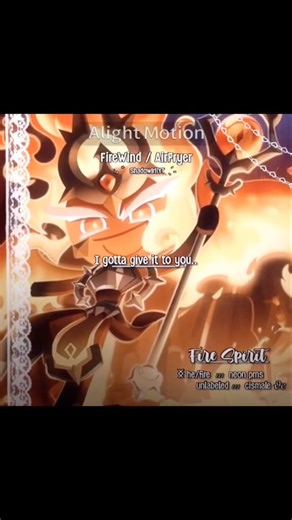 ﹒⌗﹒you got me hypnotised / ft: FireWind ⸝⸝ #cookierunkingdom #crk #pvc #smc #fyp #shorts