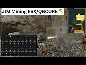 [FREE] Jim-mining Fivem ESX/QBCORE ⛏️