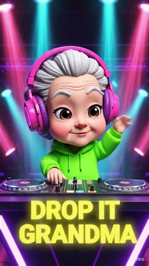 Grandma DROPS the Beat 🔥👵 #djgrandma