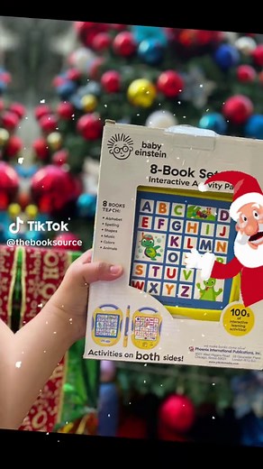 Santa-approved 📚✨ Baby Einstein and Sesame Street books are perfect for Christmas gifting! 💚❤️ #thebooksourceph #booksforkids #babyeinstein