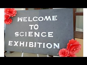 Science exhibition project decoration full view