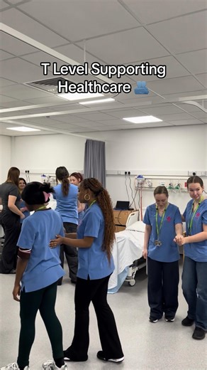 Manual Handling complete! ✅ Our T Level Supporting Healthcare students recently learnt how to safely support individuals with movement and mobility. Training included using hoists, banana boats and slide sheets, building confidence and essential clinical skills 💪 Ready to start a career in Health and Social Care? Apply today and gain the skills employers are looking for: 🔗 https://www.buckscollegegroup.ac.uk/courses/health-and-care #SupportingHealthcare #TLevel #ManualHandling #HealthAndSocial