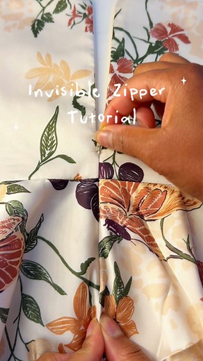 52K views · 2.1K reactions | 來淋 No gatekeeping, these are the 5 things that help me get the perfect invisible zipper EVERYTIME  Stitch around though if you want to see how I attach it to a lining! 殺 #sewingtutorial #zippers #sewingtips | Doses of Dem | Facebook
