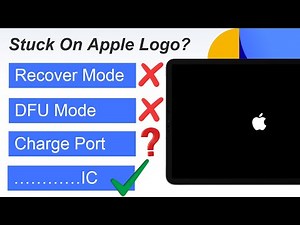 DFU mode? Recovery? See how we analyze & solve iPad Pro 2018 stuck on apple logo and can't turn on