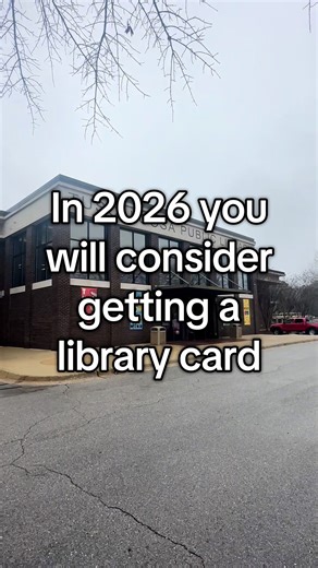 Life is so much better with one ✨ #LibraryCard #Tuscaloosa #LibrariesOfTikTok #2026