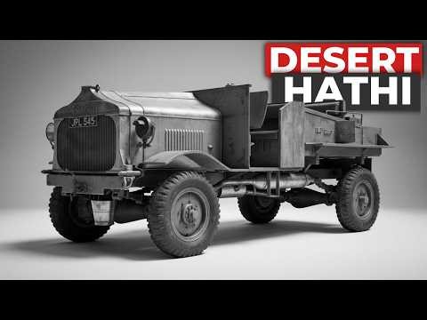 Why This 'Primitive' British Truck Hauled Ammunition When Every Horse Died In The Heat