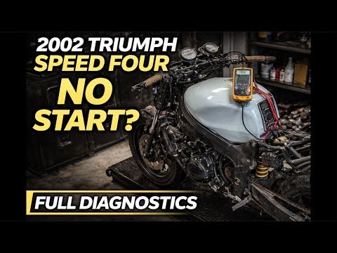 2002 Triumph Speed Four Charging & No-Start Diagnostic Process part 2