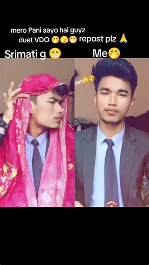 Kasto lagyo mero srimati g 🫣🤭🫣#support #frypgシ #expression #goviral #duet