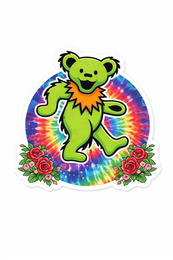 Grateful Dead, Steal Your Face, Sticker - Etsy