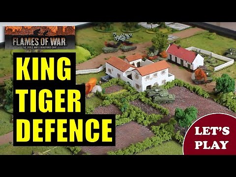 King Tiger Defence February 1945 (Flames of War Battle Report)