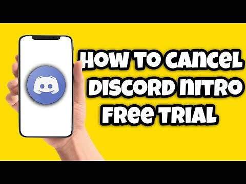 How To Cancel Discord Nitro Trial Subscription: The Easiest Way!