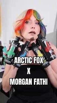 DIY Rainbow Clip-In Bangs | Arctic Fox