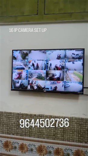 16 CP PLUS IP CAMERA SET UP